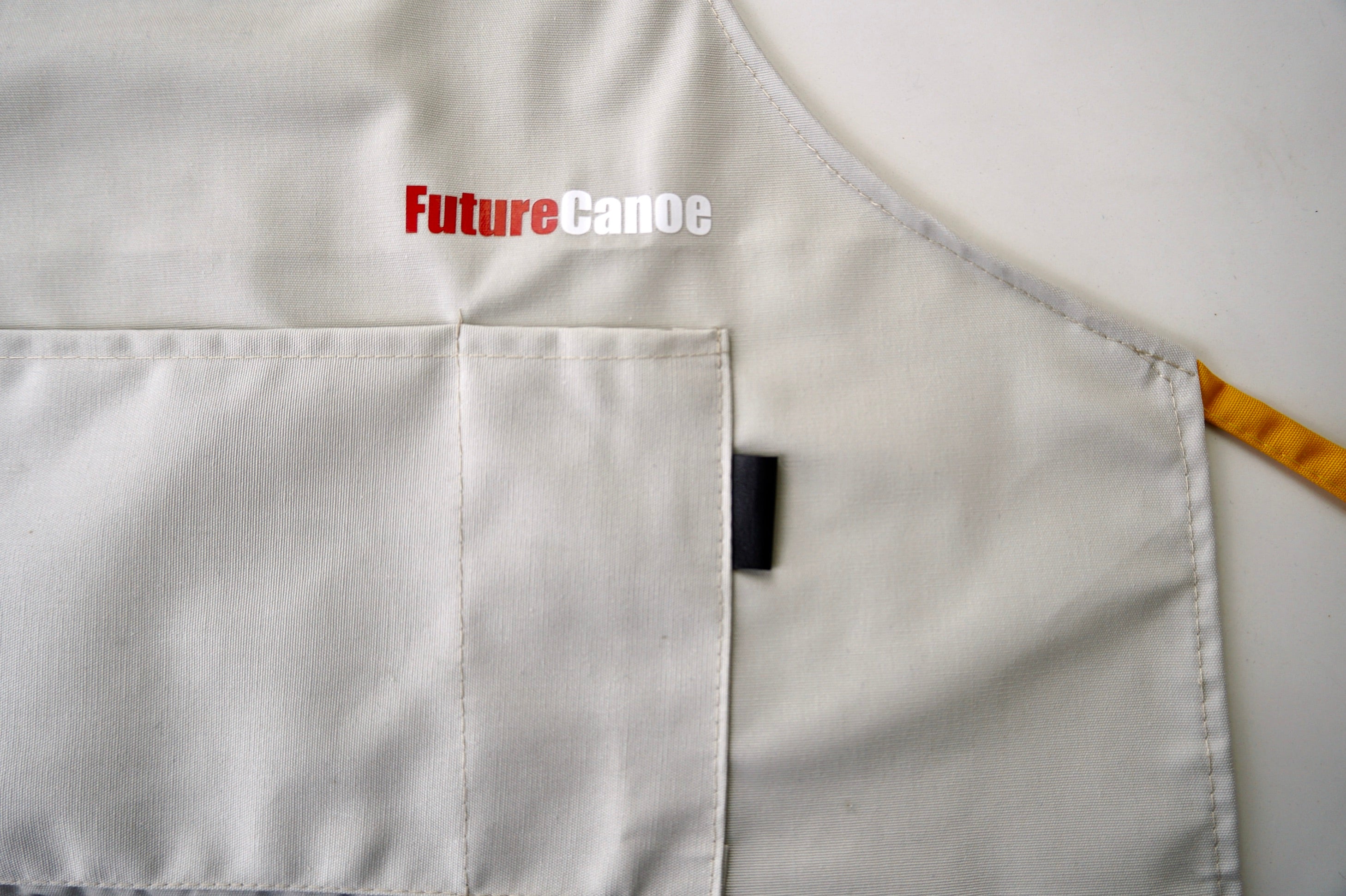 Beige Kitchen Apron FutureCanoe Shop   DSC00512 