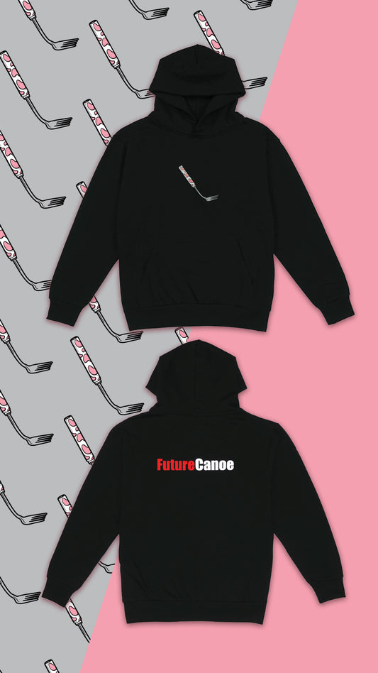 LIGMA FORK HOODIE- BLACK